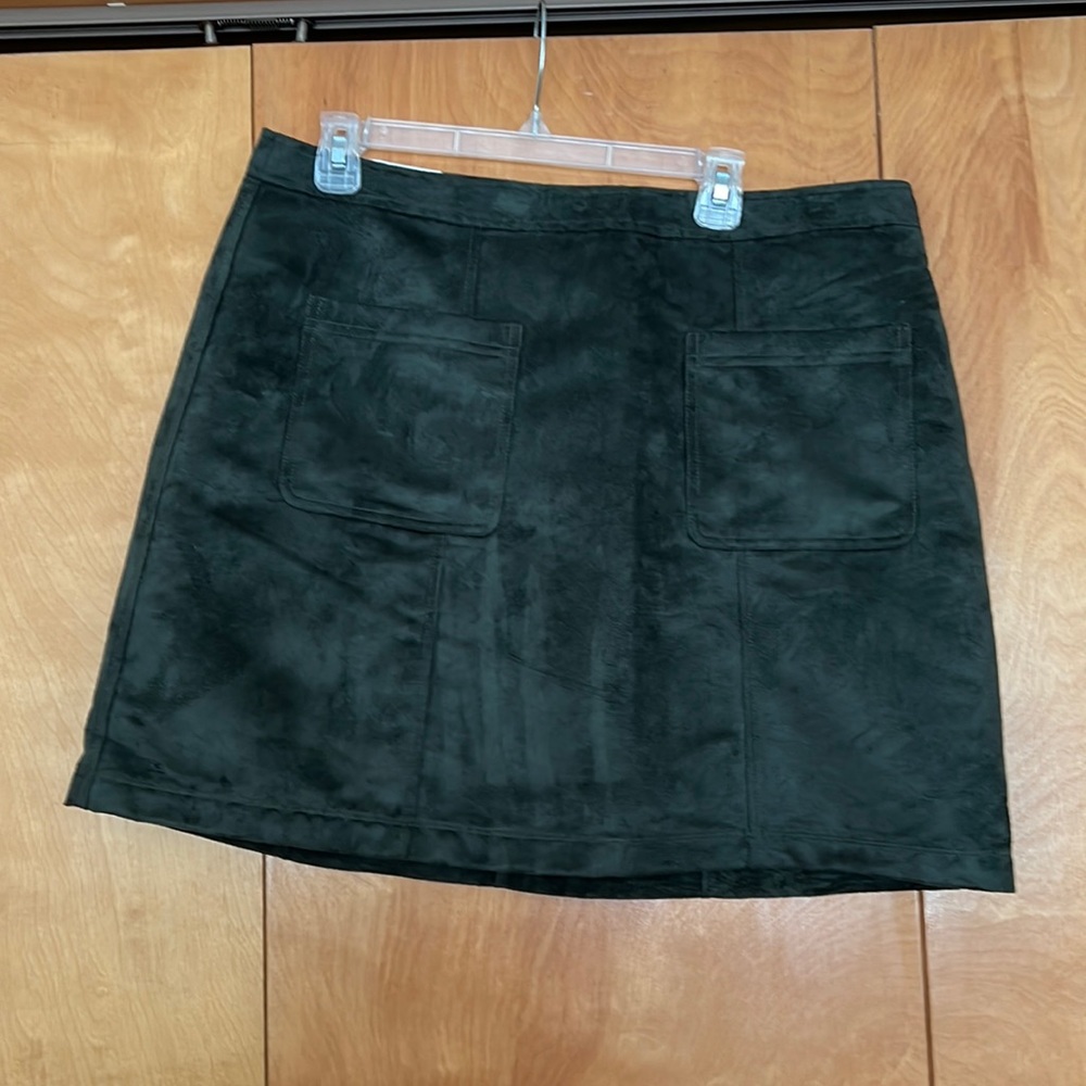 NWT Old Navy faux suede skirt